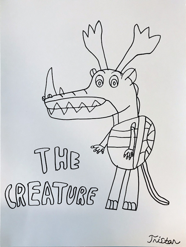 The Creature by Tristan, Image 1.