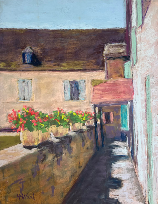 French Village (unframed) by Helen Wood, Image 1.