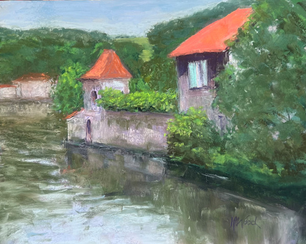 Peaceful Reflections (unframed) by Helen Wood, Image 1.