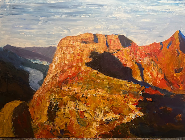 Tassie mountain by Ian Collins