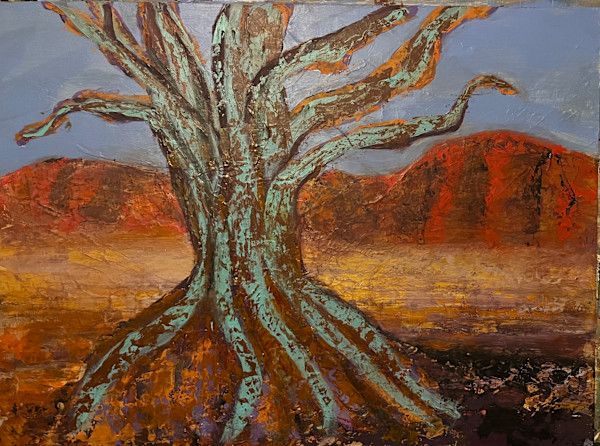 Turquoise Tree by Ian Collins