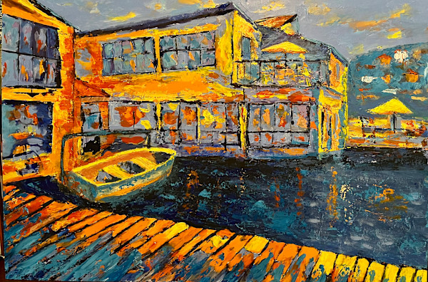 Mosman Rowers by Ian Collins