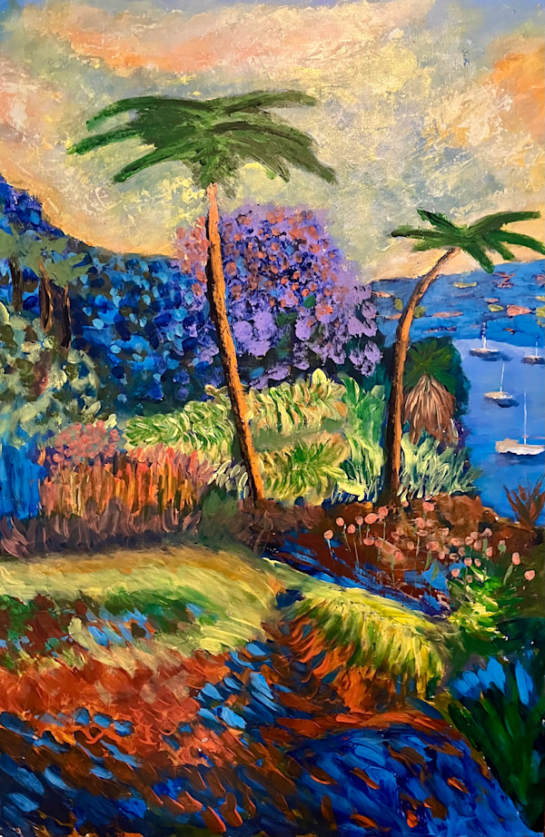 Lex and Ruby Gardens at Cremorne Point by Ian Collins