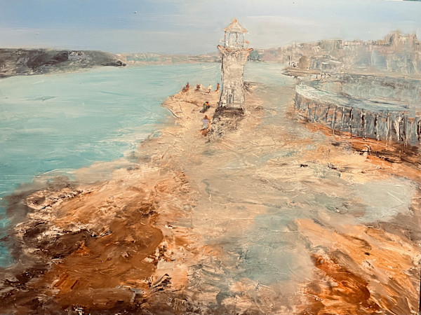 Harbour Receding 2 by Ian Collins