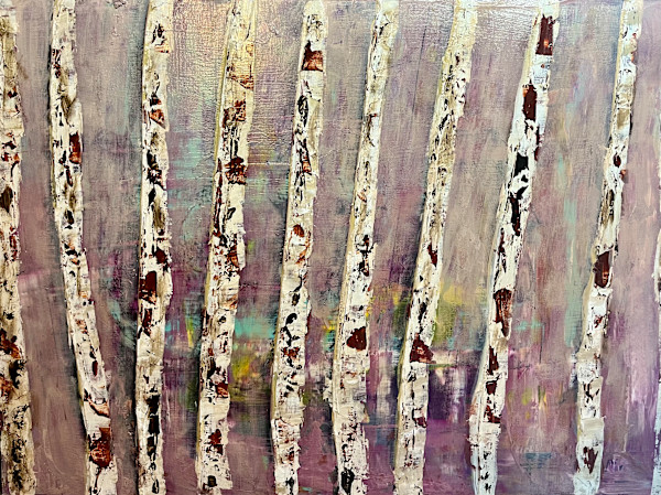 Birch Trees by Ian Collins