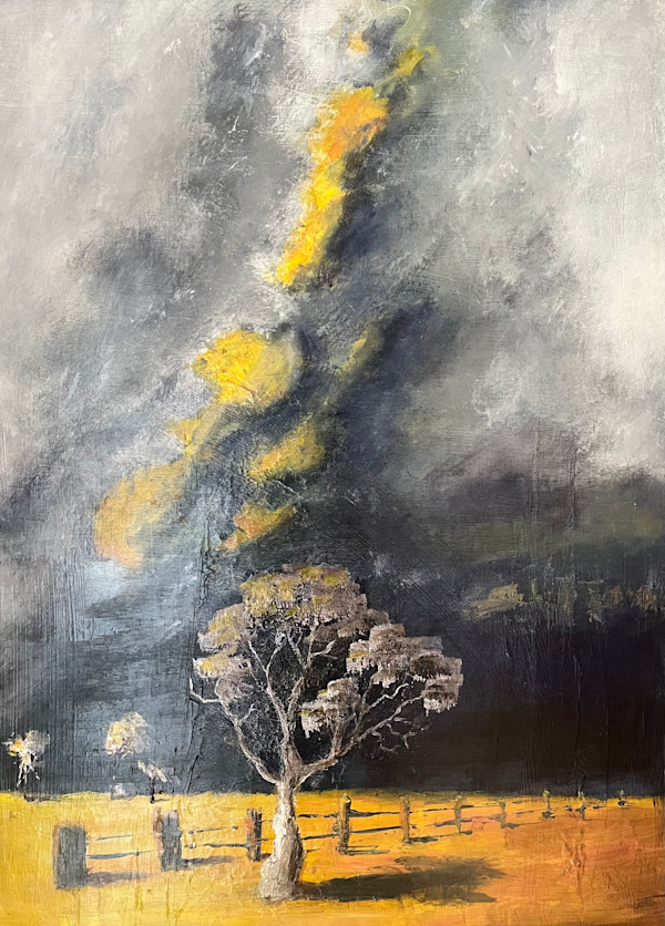 Tree and Bush Fire by Ian Collins