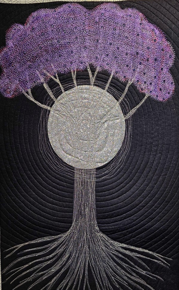 Jacaranda @ Midnight by Jeanette Floyd