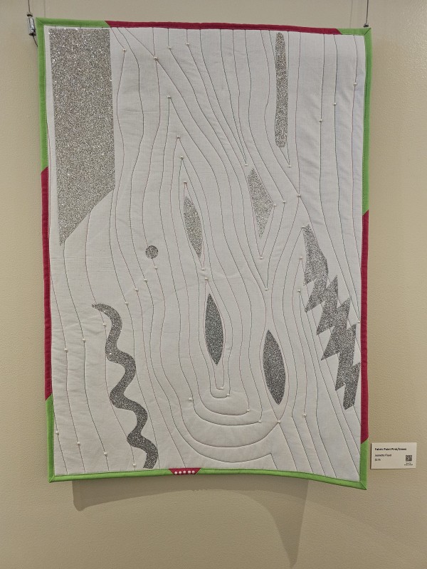 Pink, Green and Pearls by Jeanette Floyd