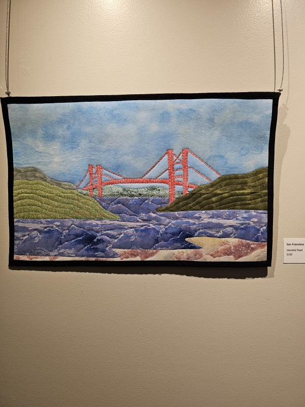 San Francisco Golden Gate Bridge by Jeanette Floyd