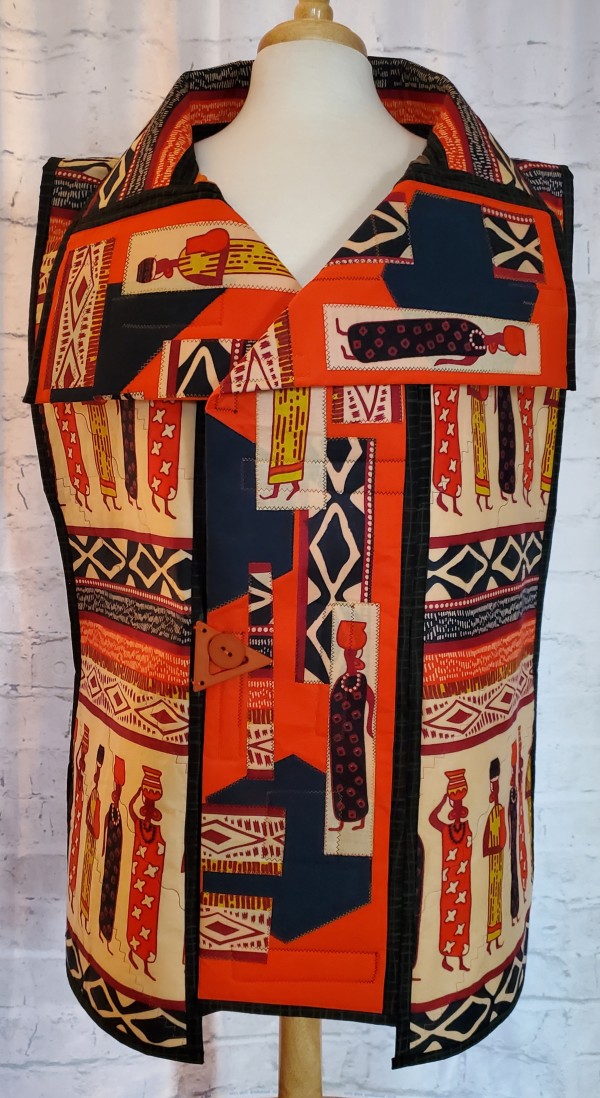 Off The Grid Vest - Africa by Jeanette Floyd