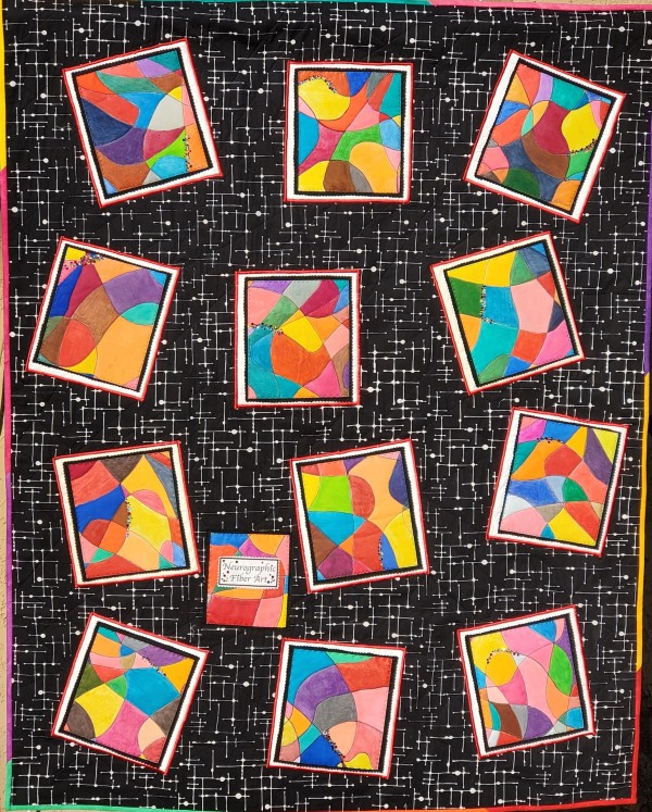 Nurographic Art on Fiber by Jeanette Floyd