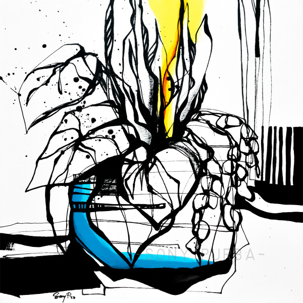 Tropical Pot I by Sony Purba