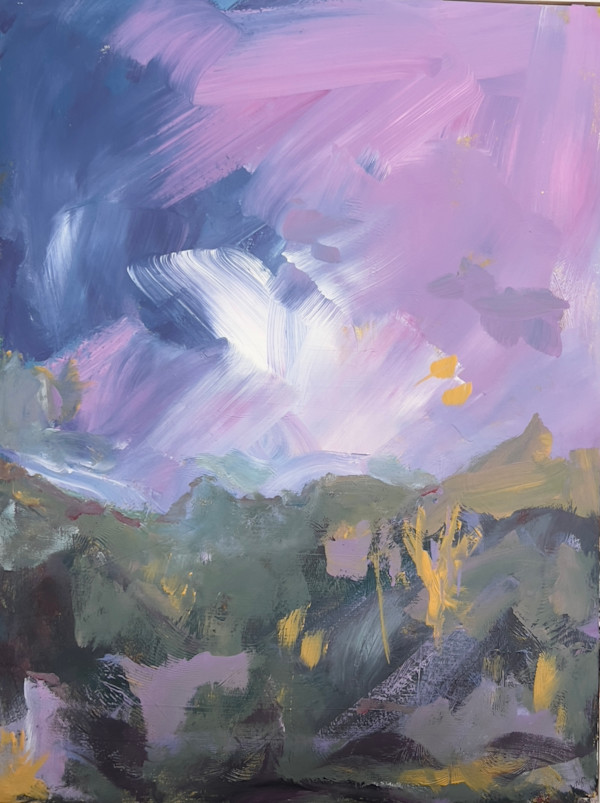 "Wishing on tonight's sky" by Margi Smith