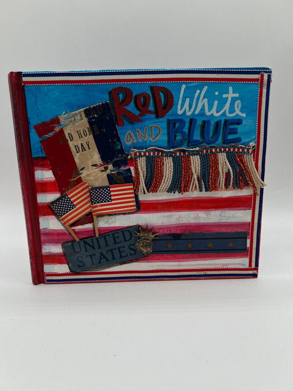 RED, WHITE AND BLUE by Phyllis Brody
