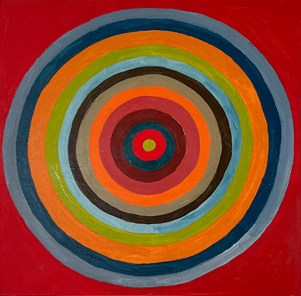 RADIATING CIRCLES by Phyllis Brody