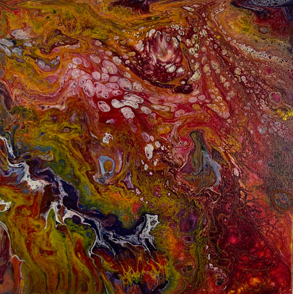 RED LAVA by Phyllis Brody