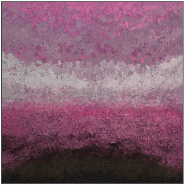 Twilight with Her | hand-embellished giclée canvas print, framed 1/10 by Kate DeOssie