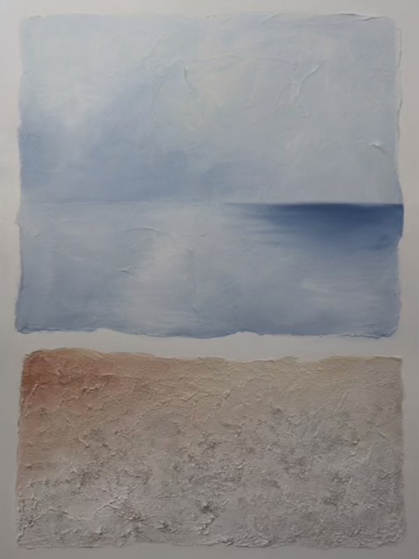 Toes in Sand by Kate DeOssie