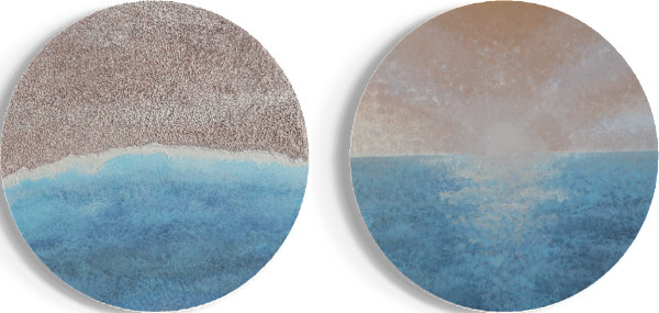 Shimmer at Sea, Shimmer on Sand | original by Kate DeOssie, Image 1.