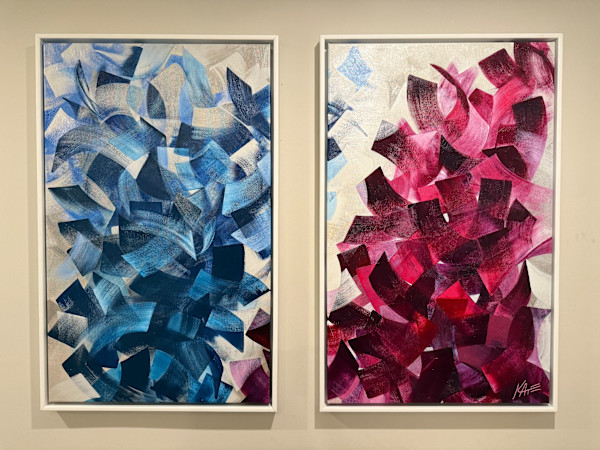 Fête | giclée canvas print, framed 1/10 by Kate DeOssie