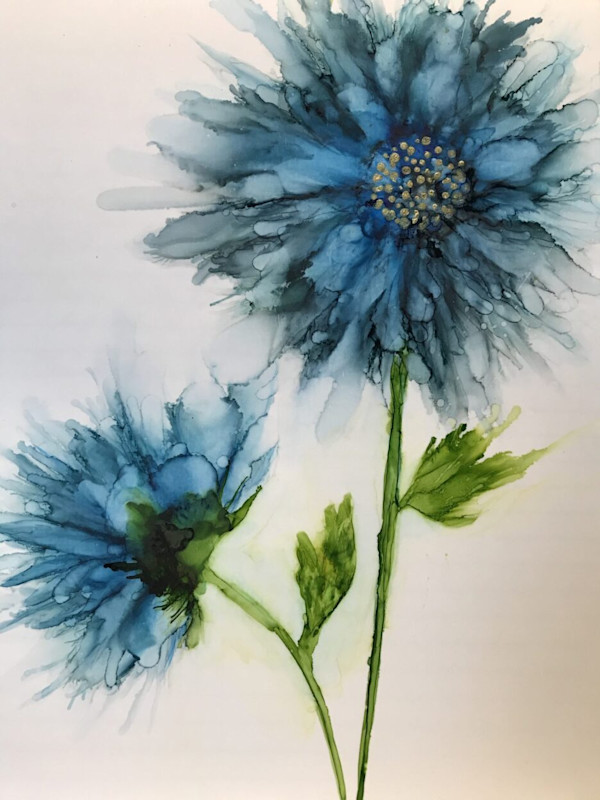 Blue Aster by Kimberly Altman