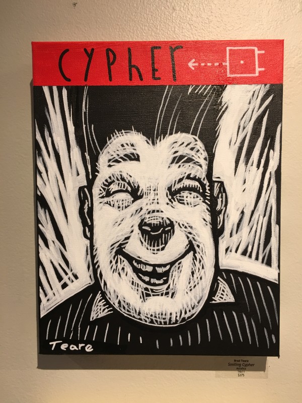 Smiling Cypher by Brad Teare