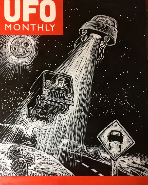 UFO Monthly  by Brad Teare