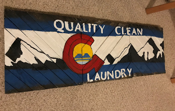 Vail Colorado  Laundry by Bibiana Rivero