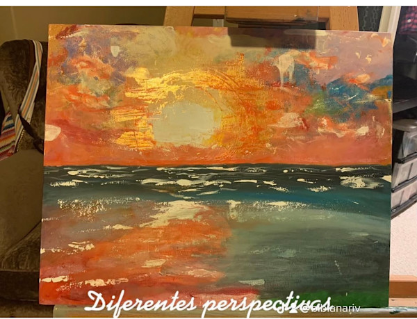 Different Perspectives Sunset by Bibiana Rivero