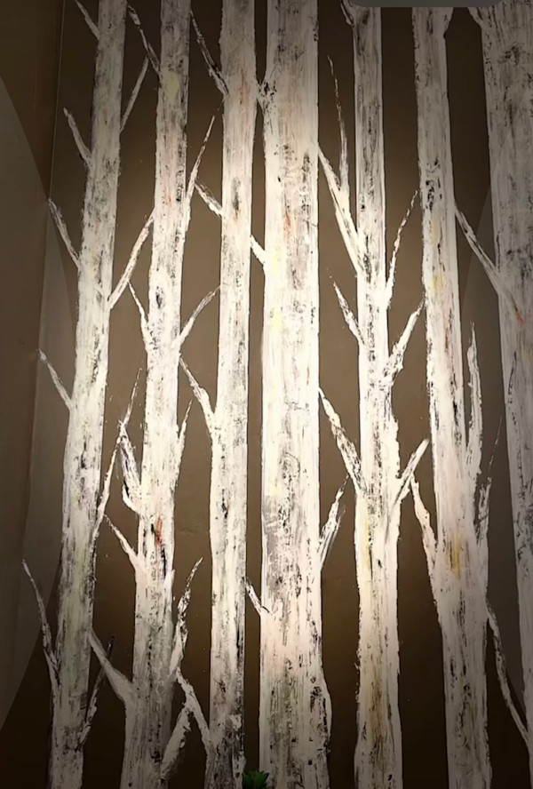 Wall Aspens by Bibiana Rivero