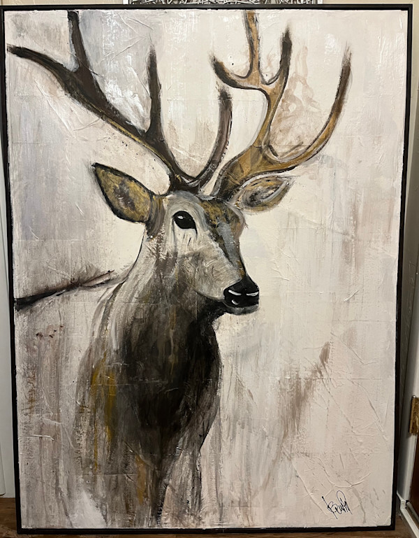 Majestic Deer by Bibiana Rivero