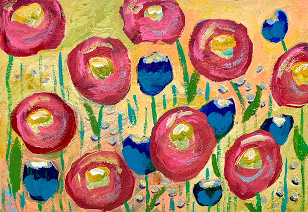 A Spring Border by Charity Alva