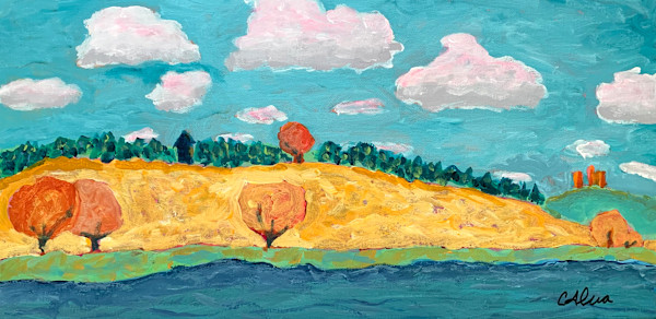 A view from the lake by Charity Alva