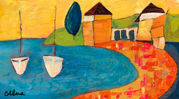 Bits of Villefranche-sur-mer by Charity Alva
