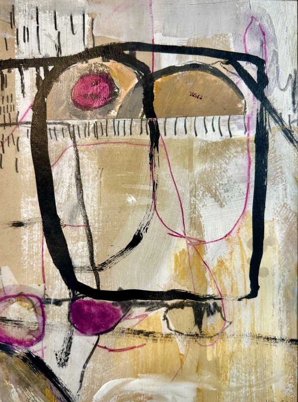 Ochre and Magenta 101 by karin