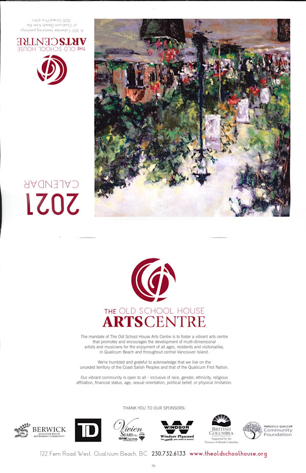 2021 TOSH Calendar by Carla Flegel, Dan Gray, Martin Hill, John Hofman, Sheena McCorquodale, Caroline Morrison, Elyse Botha, Vivian Frow, Martin Hill, Laura Hilts, Bonnie Klassen, Donna McDonnell, Ken Morgan, Deborah Nicol, Lynn Orriss, Ludek Sotola, Jessy Watson, Georgia Edwards, Katina Tryon, Dana Lamos