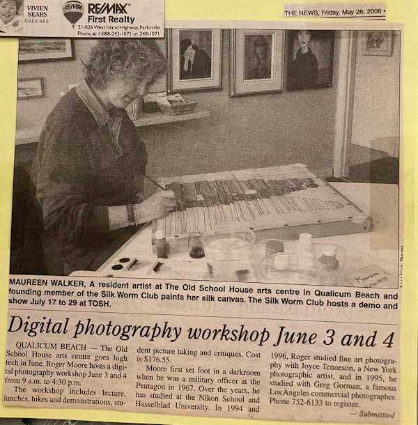 Digital photography workshop June 3 and 4 by Roger Moore, Maureen Walker