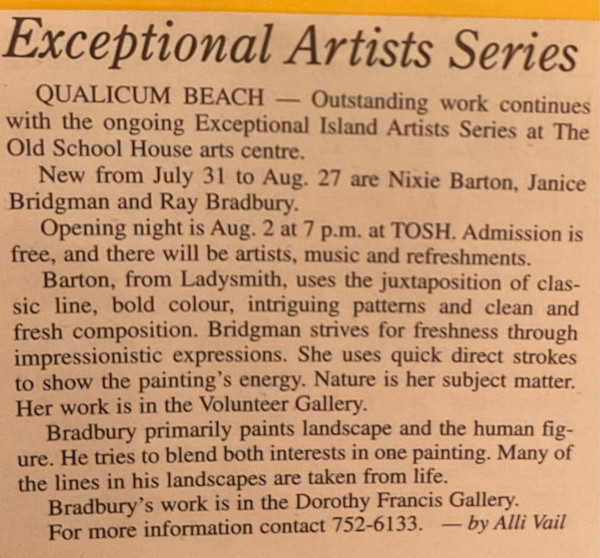 Exceptional Artists Series
