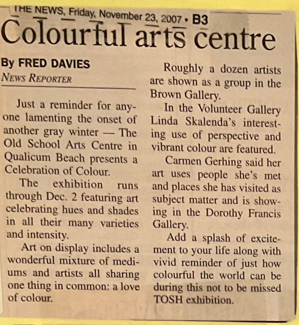 Colourful Arts Centre by Linda Skalenda, Carman Gerhing