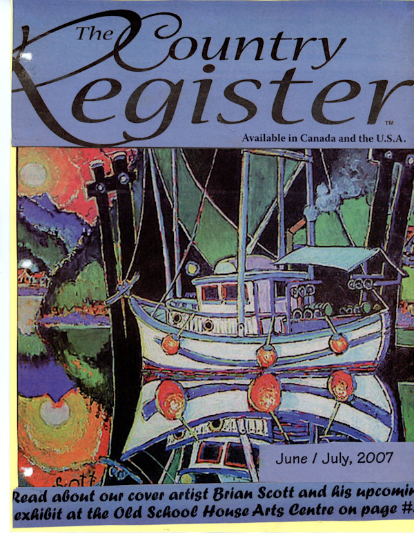 The Country Register Cover Artist Brian Scott - 2007 by Brian Scott, Brian Simons, Alison Tang, Mike Keller, Devon Featherstone, Doug Fisher, Fernande Draper, Doug Fisher