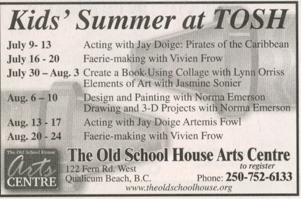 Kids' Summer at TOSH 2007 by Jay Doige, Norma Emerson, Vivian Frow, Lynn Orriss, Jasmine Sonier