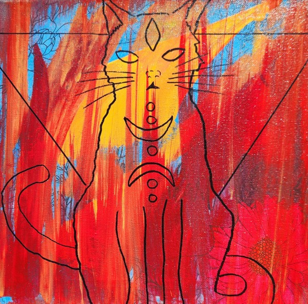 Meowcifer by Brandy Riverwright