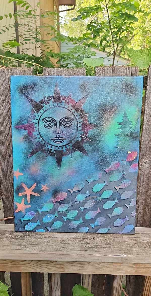 Salmon Run by Brandy Riverwright