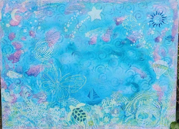 Dreaming Under The Sea of stars above me! by Brandy Riverwright