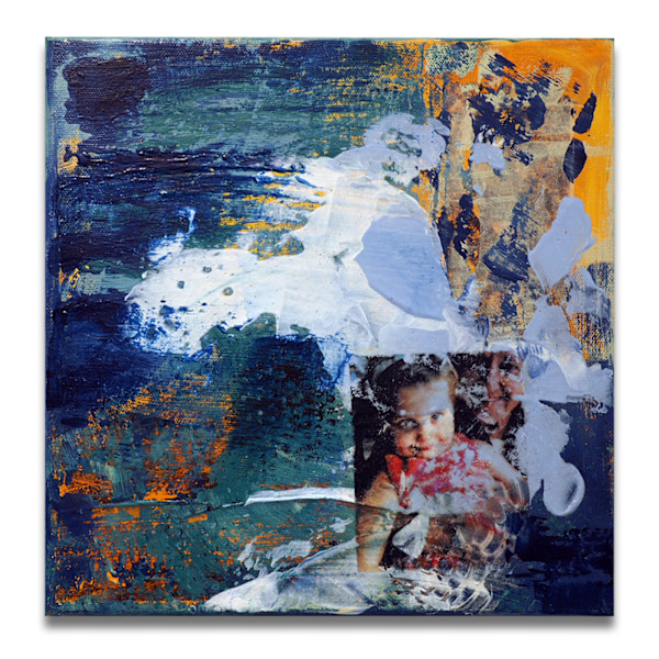 Blue Series No. 4 by Mila Rossi