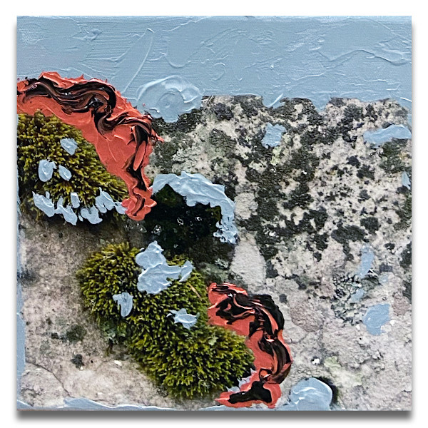 Blue Tangerine I by Mila Rossi