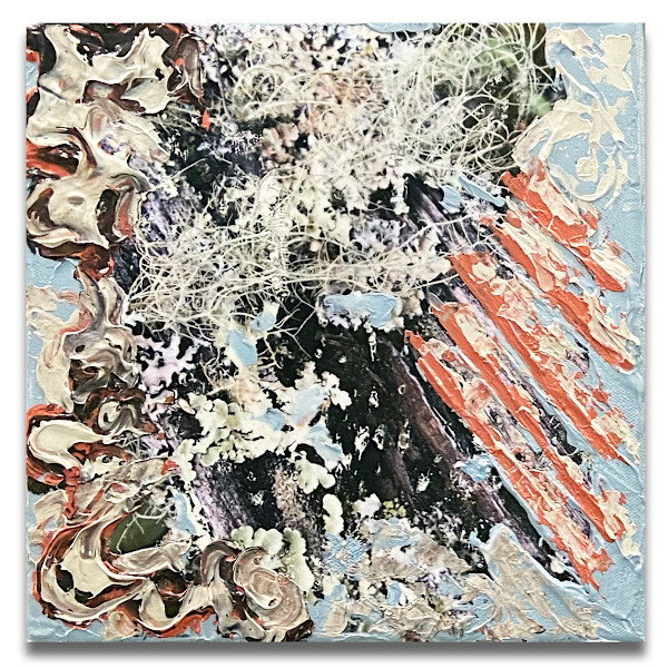 Blue Tangerine II by Mila Rossi