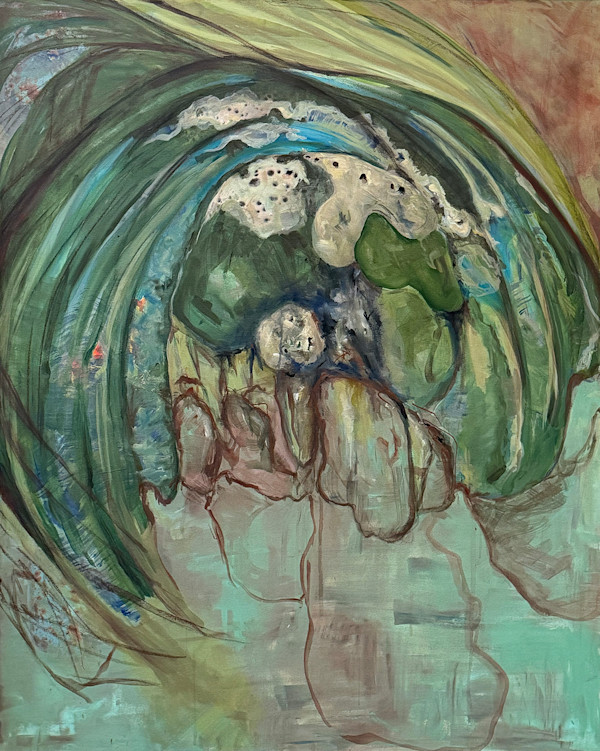 Tanager vert brillant by Mila Rossi