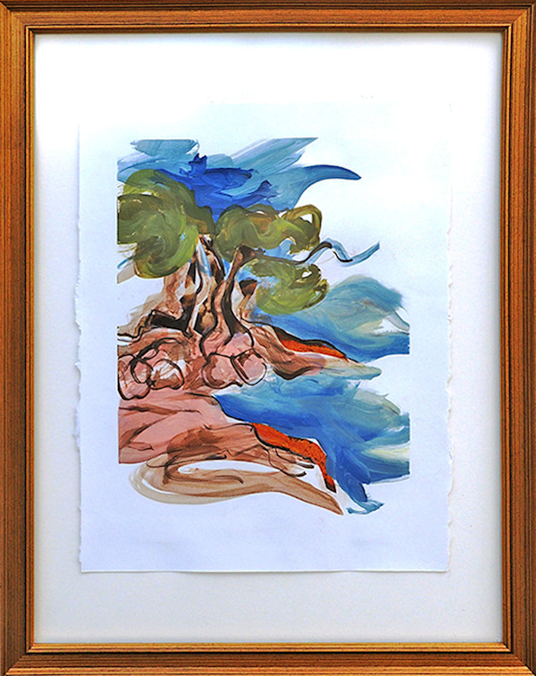 Pin Aleppo de Cassis (Aleppo Pine Tree from Cassis) by Mila Rossi