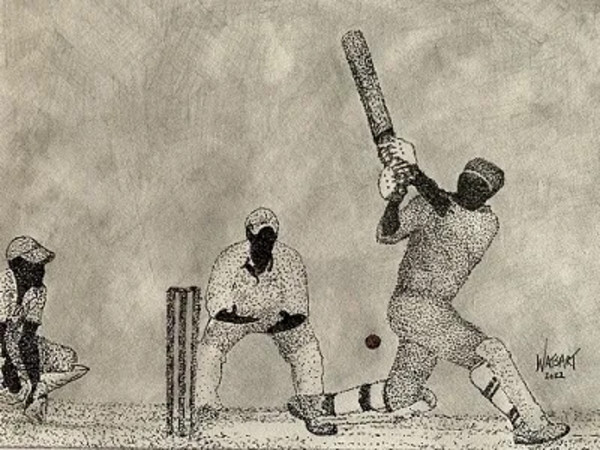 Cricket Players by Lydia Watson, WATSART  LLC